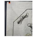 Souvenir Scarf - Vintage Singer Portraits Pattern