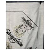 Souvenir Scarf - Vintage Singer Portraits Pattern