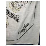 Souvenir Scarf - Vintage Singer Portraits Pattern