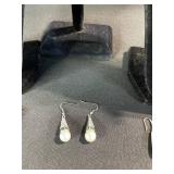 Pearl Jewelry Set - 2-Strand Pearl Necklace, Teardrop Pendant & Pearl Drop Earrings