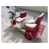 2026 SDLANCH Electric Tricycle Mini Golf Cart (IRGC40) - Red