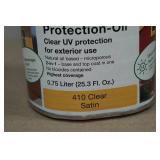 .75 Liter Osmo UV-Protection Oil - Clear Satin