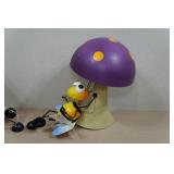 *2* Regal Art Metal Bee/Mushroom Garden Statues