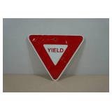 Yield Metal Sign