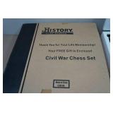 History Civil War Chess Piece Set