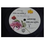 Purple Rain Vinyl Record and Beatles 1962 Original Apple Print