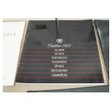 Vintage Thunderbrid and Cadillac Sales Brochures