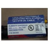 Camco Power Grip RV Adapter 30A Male to 15A Female