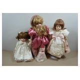 Vintage Porcelain Dolls