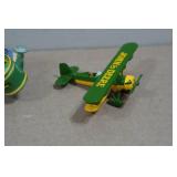 John Deere Sign and Figurines