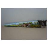 Hand Painted Saw