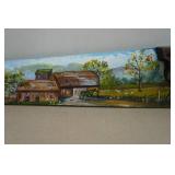 Hand Painted Saw