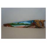 Hand Painted Saw
