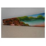 Hand Painted Saw