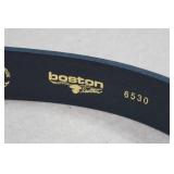 Boston Leather 1.5" Hook & Loop Belt - Size 44