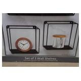 Set of 3 Wall Shelves