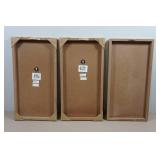 Set of 3 Floral Wall Art