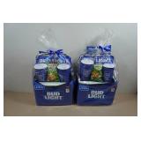 *2* Bud Light Coolers with Cups