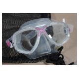 Cressi Adult Rondine Palau Fin Snorkel Set - Fin Size XS/S