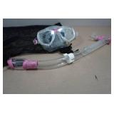 Cressi Adult Rondine Palau Fin Snorkel Set - Fin Size XS/S