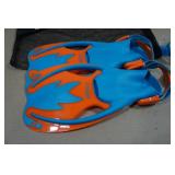 Cressi Blulove Kids Snorkel Set - Fin Size L/XL