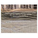 NEW SUN BLK TOTAL BLACKOUT PANELS 2PC GRAY