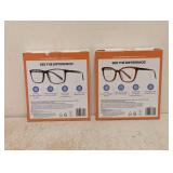 (2) NEW FOSTER GRANT +1.25 READING GLASSES 3PK