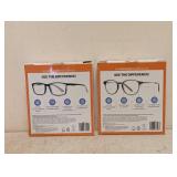(2) NEW FOSTER GRANT +1.25 READING GLASSES 3PK