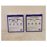 (2) NEW FOSTER GRANT +2.50 READING GLASSES 3PK