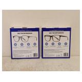 (2) NEW FOSTER GRANT +2.50 READING GLASSES 3PK