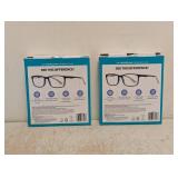(2) NEW FOSTER GRANT +1.75 READING GLASSES 3PK