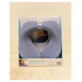 NEW AIRIA LIVING TRAVEL NECK PILLOW GRAY