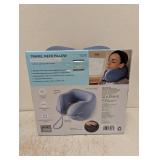 NEW AIRIA LIVING TRAVEL NECK PILLOW GRAY