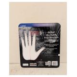 NEW KIRKLAND SIGNATURE PREMIUM CABRETTA LEATHER GOLF GLOVES LARGE 4PK