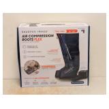 NEW SHARPER IMAGE AIR COMPRESSION BOOTS FLEX S/M
