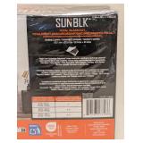 NEW SUN BLK TOTAL BLACKOUT PANELS 2PC GRAY