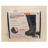 NEW SHARPER IMAGE AIR COMPRESSION BOOTS FLEX L/XL