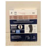 NEW COPPERFIT ELITE COMPRESSION KNEE SLEEVE L/XL 2PK