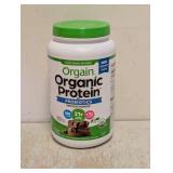NEW ORGAIN ORGANIC PROTEIN POWDER CREAMY CHOCOLATE FUDGE
