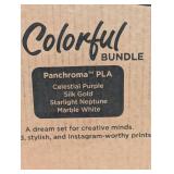 NEW PANCHROMA COLORFUL BUNDLE 3D PRINTING FILAMENT 1KG SPOOLS x 4