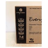 NEW POLYMAKER 3D PRINTING FILAMENT 1KG SPOOLS x4