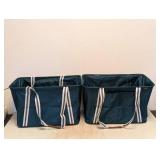 (2) NEW CLM CARRY ALL TOTES GREEN