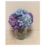 NEW NEARLY NATURAL WHITE HYDRANGEA ARRANGEMENT