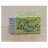 LA CROIX SPARKLING WATER LIME ( 2 ) 15 PK