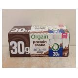 ORGAIN PROTEIN SHAKE CHOCOLATE 30g 18 PK