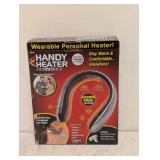 NEW HANDY HEATER FREEDOM WEARABLE PERSONAL HEATER