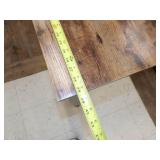 Wood Top Metal Table and 2 Chairs