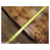 Wood Top Metal Table