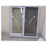 Sliding Patio Door Light Gray