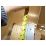 Sliding Patio Door Light Gray